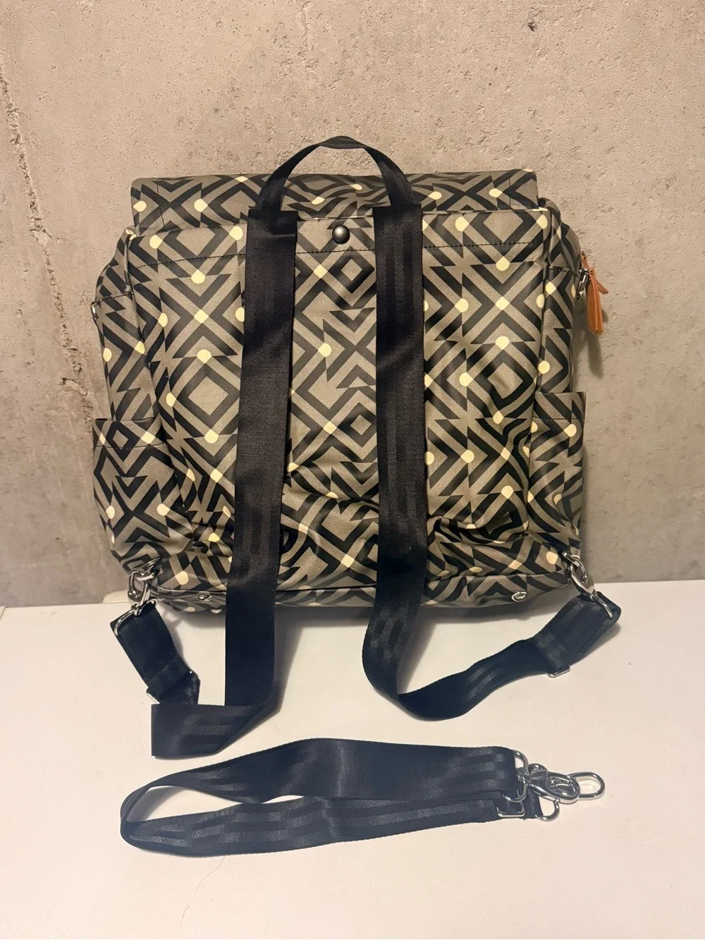 Petunia Pickle Bottom Geometric Print Diaper Bag